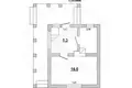 House 51 m² Carnaucycki sielski Saviet, Belarus