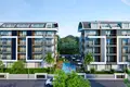 Квартира 1 комната 46 м² Алания, Турция