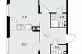 Appartement 4 chambres 85 m² poselenie Desenovskoe, Fédération de Russie