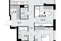 Квартира 4 комнаты 114 м² район Коммунарка, Россия