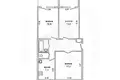 Apartamento 3 habitaciones 63 m² Muchaviecki sielski Saviet, Belarús