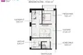 3 room apartment 48 m² Vilnius, Lithuania