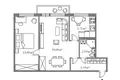 Wohnung 2 zimmer 46 m² Vilnius, Litauen