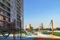 Residential complex New residence Luma Park Views with swimming pools, lounge and co-working areas, JVC, Dubai, UAE