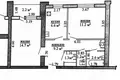 2 room apartment 47 m² Slonim, Belarus