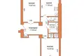 2 room apartment 62 m² Minsk, Belarus