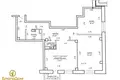 3 room apartment 90 m² Minsk, Belarus