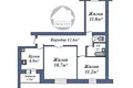3 room apartment 70 m² Baranavichy, Belarus