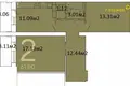 Квартира 2 комнаты 58 м² Смолевичи, Беларусь
