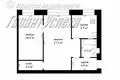 2 room apartment 43 m² Brest, Belarus