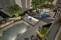 Kompleks mieszkalny New Esplora Residence with a swimming pool, green and lounge areas, JVC, Dubai, UAE