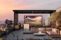 Complexe résidentiel New project Interstellar Tower with swimming pools and co-working spaces, JVT, Dubai, UAE