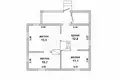 Casa 50 m² Damachava, Bielorrusia