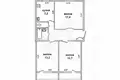 3 room apartment 63 m² Brest, Belarus