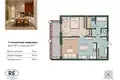 Appartement 1 chambre 61 m² Kaliningrad, Russie