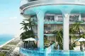 Kompleks mieszkalny New high-rise residence Damac Casa with swimming pools and gardens, Dubai Media city, Dubai, UAE