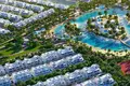 Wohnkomplex New complex of townhouses Sun City with green areas and sports grounds, Dubailand, Dubai, UAE