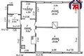 Mieszkanie 2 pokoi 55 m² Mołodeczno, Białoruś