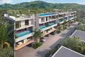  Gated complex of townhouses with swimming pools on the first sea line, Bang Tao, Phuket, Thailand