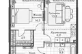 Квартира 54 м² Нижний Новгород, Россия