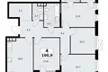 4 room apartment 101 m² South-Western Administrative Okrug, Russia