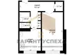 Wohnung 1 zimmer 42 m² Muhavecki selski Savet, Belarus