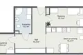 Appartement 3 chambres 63 m² Varsovie, Pologne