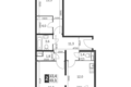 Квартира 2 комнаты 64 м² район Некрасовка, Россия