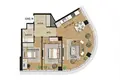 2 bedroom apartment 95 m² Kadikoey, Turkey