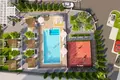 Wohnkomplex Apartments in a project with a family concept.