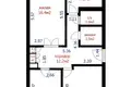 3 room apartment 63 m² Minsk, Belarus