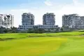 Wohnkomplex Golf Town residential complex with golf course, tennis courts and swimming pool, DAMAC Hills, Dubai, UAE
