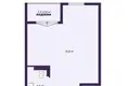 Квартира 1 комната 41 м² Минск, Беларусь