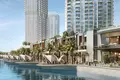 Complejo residencial Residential complex near green park, marina and city beach, Dubai Creek, Dubai, UAE