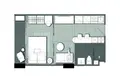 1 bedroom apartment 28 m² Bang Phli District, Thailand