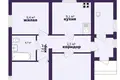 Casa 58 m² Kasciuki, Belarús