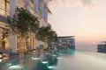 Wohnkomplex New Four Seasons Residence with swimming pools and a wellness center, DIFC, Dubai, UAE