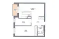 Mieszkanie 3 pokoi 61 m² Warszawa, Polska