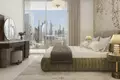 Complejo residencial Residential complex with terrace and swimming pool, on the shores of the Dubai Water Canal, in the popular area of Business Bay, Dubai, UAE
