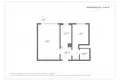 Apartamento 2 habitaciones 42 m² Varsovia, Polonia