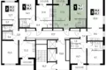 Apartamento 1 habitación 39 m² Leninsky District, Rusia