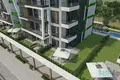 Residential quarter Excellent apartment on new construction in Kargicak, Alanya