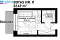 Apartamento 1 habitación 23 m² Stotis Garliava, Lituania