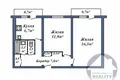 Квартира 2 комнаты 49 м² Волька, Беларусь