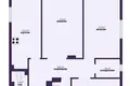 3 room apartment 79 m² Salihorsk, Belarus