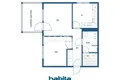 Apartamento 2 habitaciones 44 m² Rajaportti, Finlandia