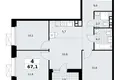 4 room apartment 67 m² poselenie Sosenskoe, Russia