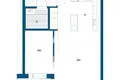 1 room apartment 44 m² Raahe, Finland