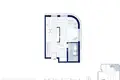 1 room apartment 27 m² Bratesici, Montenegro