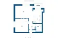 1 bedroom apartment 46 m² Helsinki sub-region, Finland